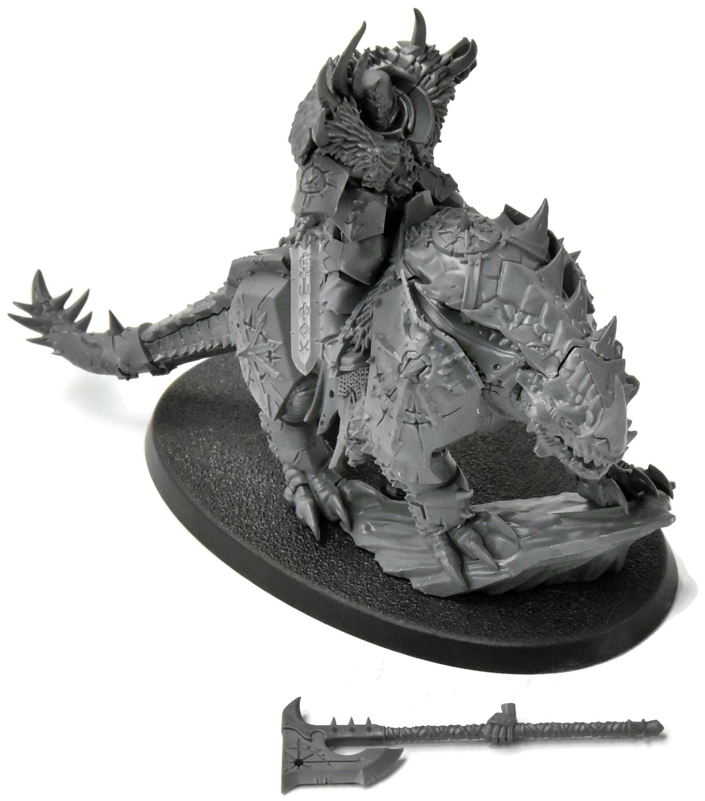 ESCLAVE DES TÉNÈBRES Seigneur du Chaos sur Karkadrak #1 Warhammer Sigmar