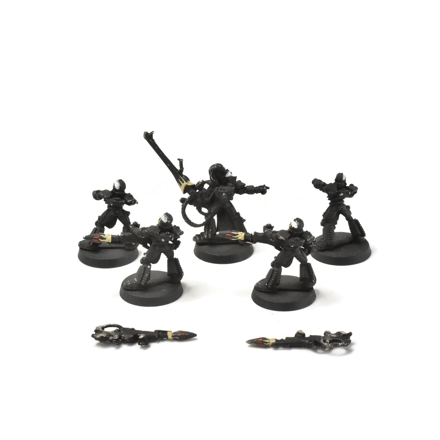 CRAFTWORLDS 4 Dark Reapers With Exarch #1 METAL Warhammer 40K