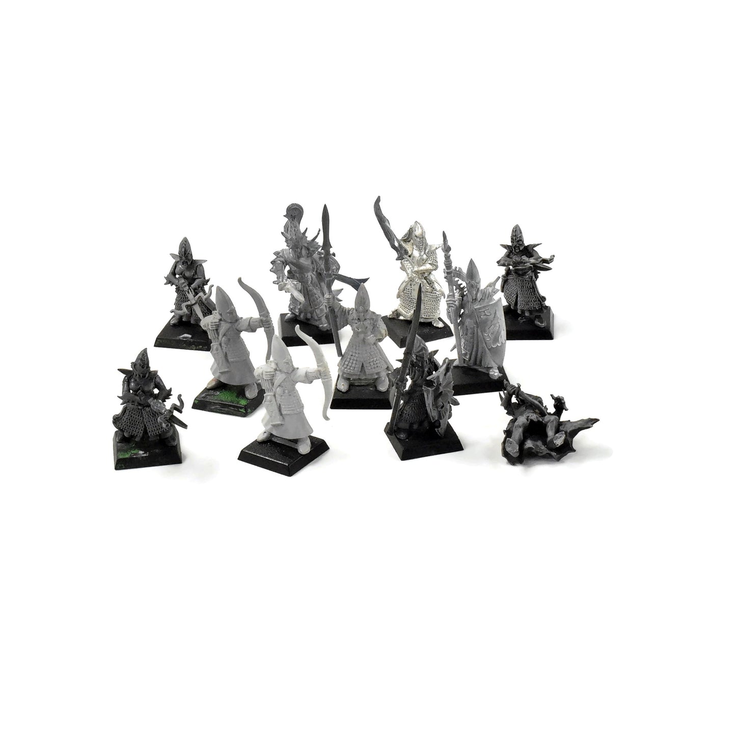 DARK ELVES/HIGH ELVES Loose Figures #1 some metal