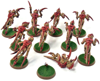 TYRANIDS 10 Hormagants #2 Warhammer 40K WELL PAINTED
