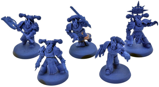 CHAOS SPACE MARINES 5 Legionaries #2 Warhammer 40K Night Lords