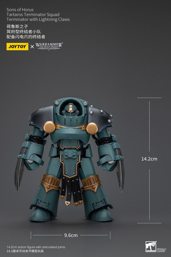 Tartaros Terminator Squad Terminator With Lightning Claws Sons Of Horus Joy Toy