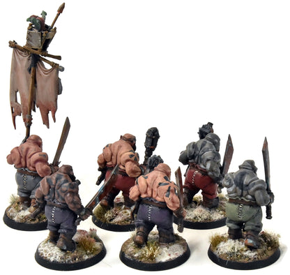 OGOR MAWTRIBES 6 Gluttons #3 WELL PAINTED Sigmar Ogres