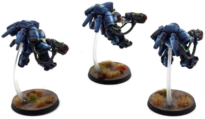 SPACE MARINES 3 Primaris Inceptors #1 WELL PAINTED Warhammer 40K