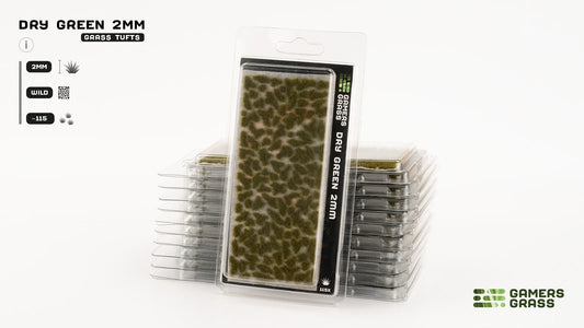 Dry Green Tufts 2mm - Wild (115)