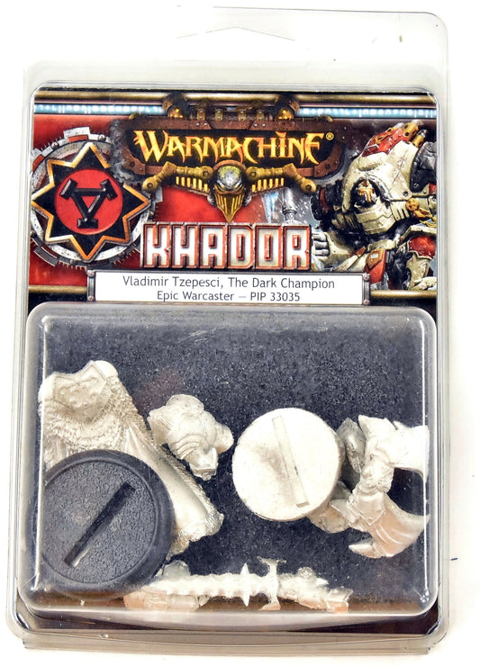 WARMACHINE Vladimir Tzepesci The Dark Champion NIB METAL khador PIP33035