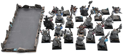 DWARFS 20 Dwarf Warriors With 2 Handed Axes #2 Warhammer Fantasy