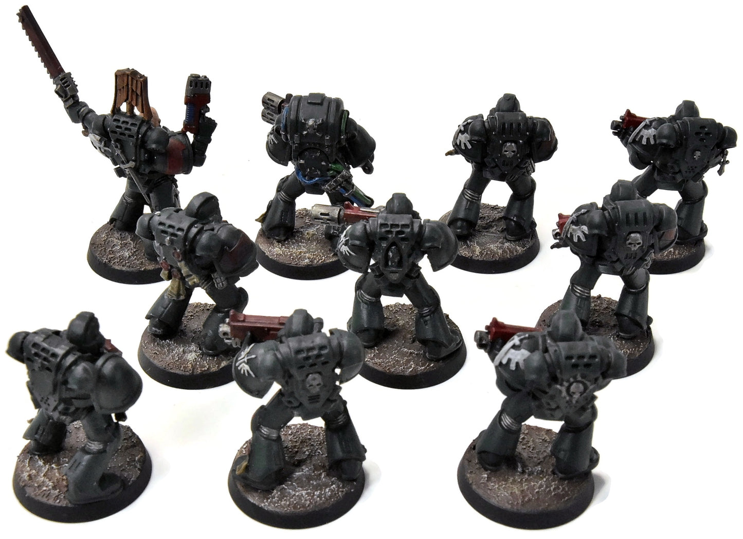 DARK ANGELS 10 Tactical Marines #3 Warhammer 40K