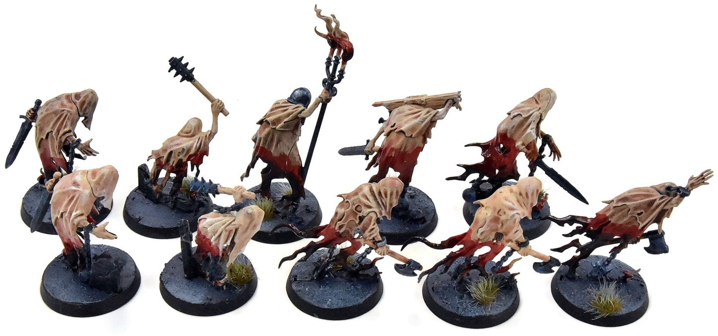 NIGHTHAUNT 10 Chainrasp Hordes #1 WELL PAINTED Sigmar