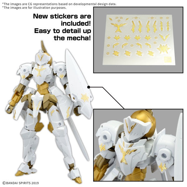 EXM-A9rk SPINATIO (ROYAL KNIGHT TYPE) 30MM 1/144 Bandai