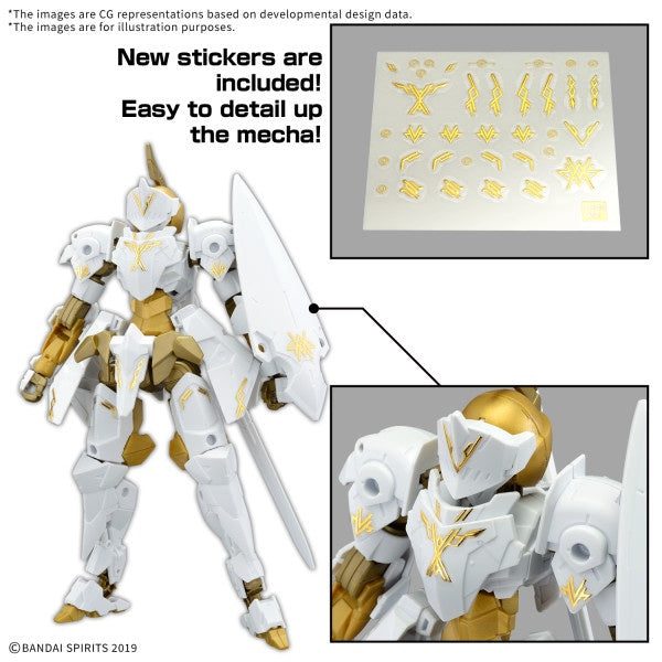 EXM-A9rk SPINATIO (ROYAL KNIGHT TYPE) 30MM 1/144 Bandai