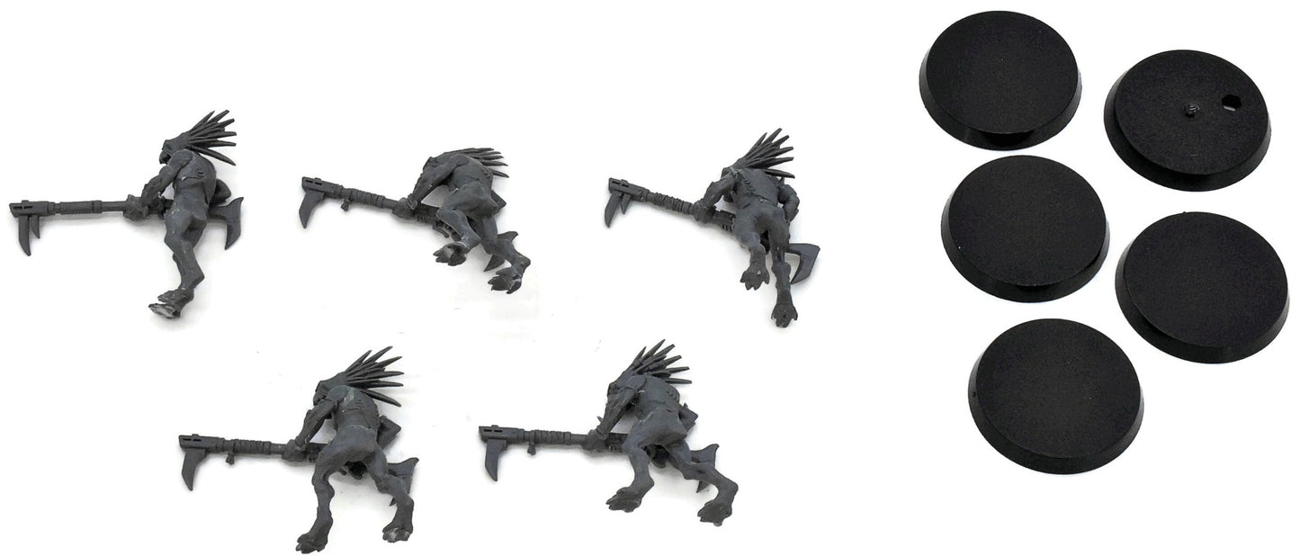 TAU EMPIRE 5 Kroot Carnivore Squad #1 Warhammer 40K