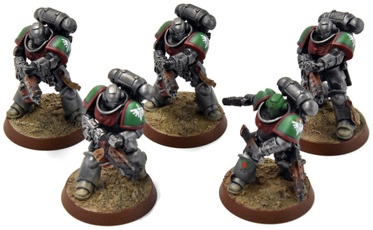 DARK ANGELS 5 Infernus Marines #1 PRO PAINTED Warhammer 40K