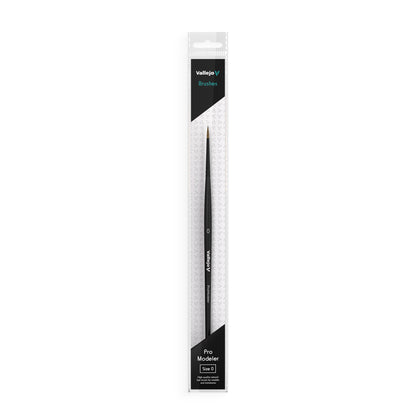 Vallejo - Natural Hair Round Brush No. 0 (VAL-B01000)