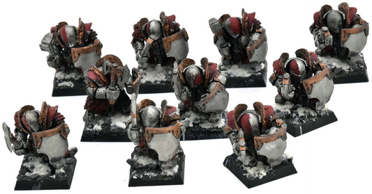 CHAOS DWARFS 10 INFERNAL GUARD #2 FORGE WORLD WELL PAINTED