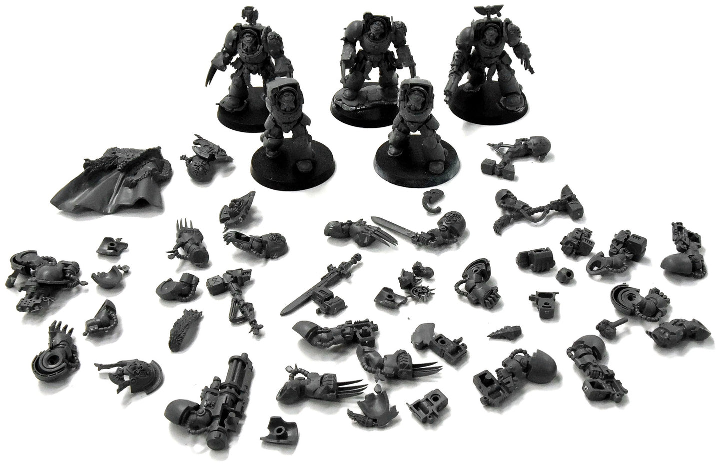 SPACE WOLVES 5 Wolf Guard #1 converted Warhammer 40K