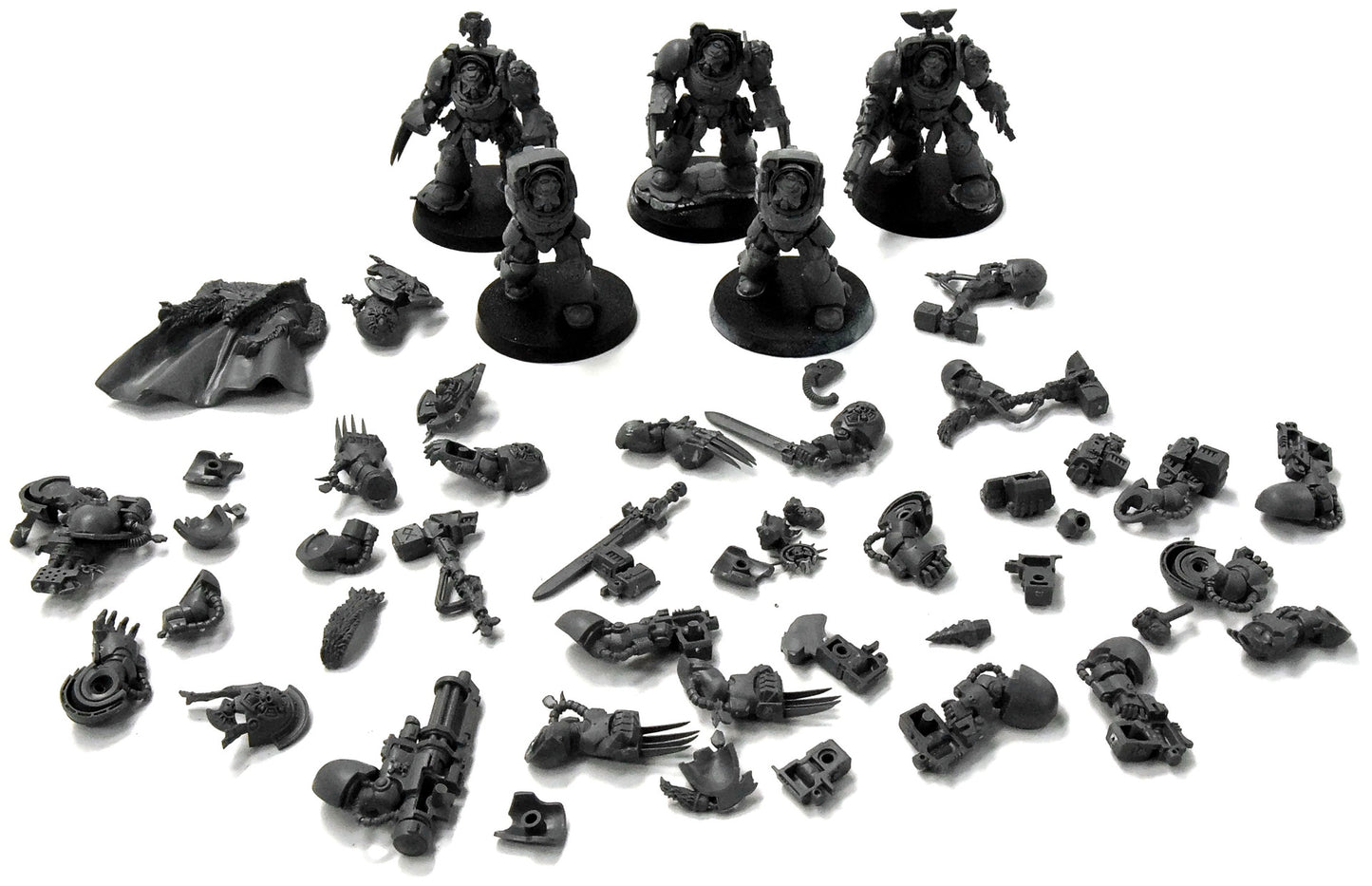 SPACE WOLVES 5 Wolf Guard #1 converted Warhammer 40K