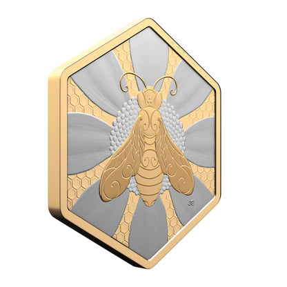 $20 Fine Silver Coin – Nature’s Delight: Honey Bee