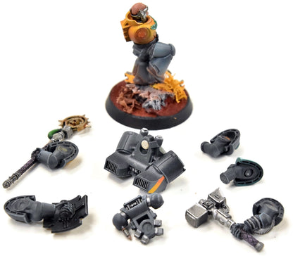 SPACE MARINES Captain #2 WELL PAINTED Warhammer 40K