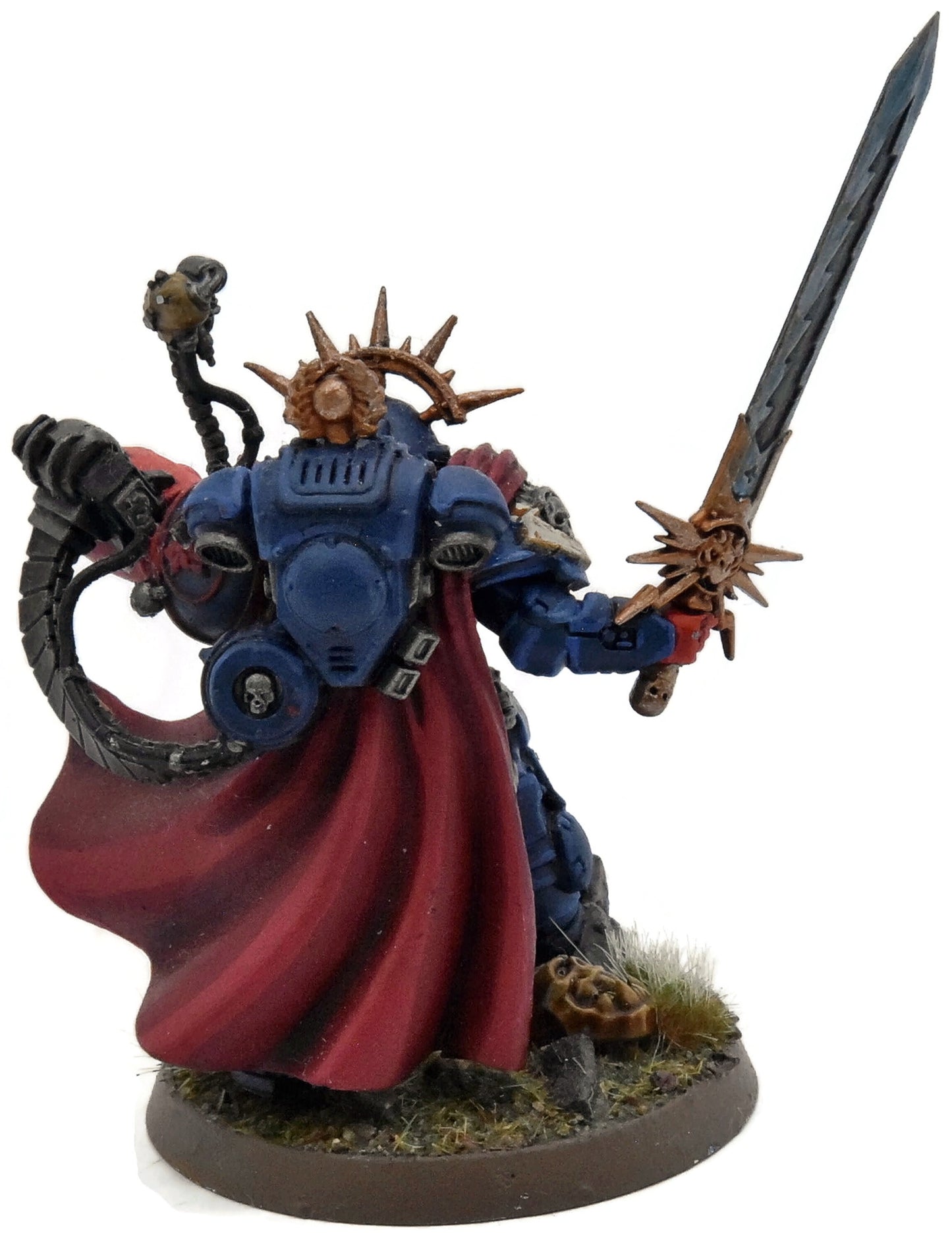 SPACE MARINES Captain in Gravis Armour #1 Warhammer 40K 5651