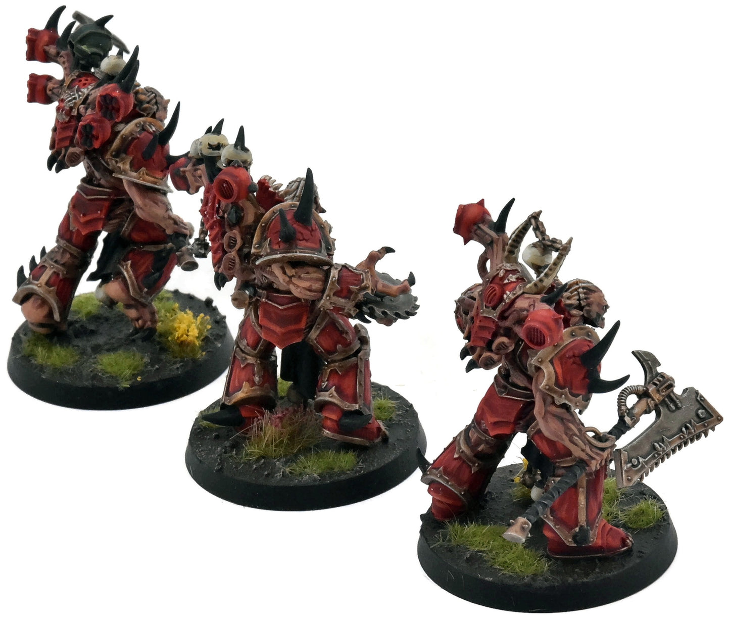 CHAOS SPACE MARINES Exalted Eightbound #1 COMMISSION PRO PAINTED 40K Lou 2145