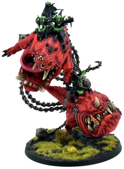 GLOOMSPITE GITZ Mangler Squigs #1 COMMISSION PRO PAINTED Warhammer Sigmar 0686
