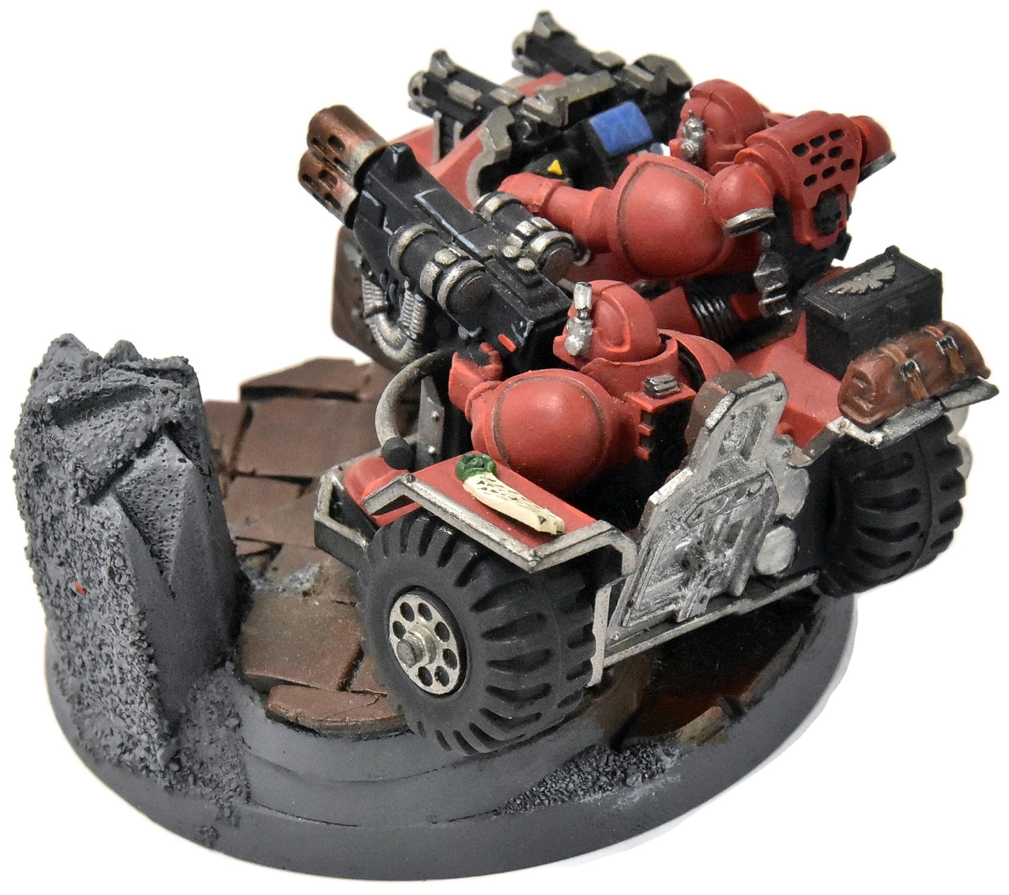 BLOOD ANGELS Attack Bike #1 WELL PAINTED Warhammer 40K