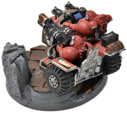 BLOOD ANGELS Attack Bike #1 WELL PAINTED Warhammer 40K