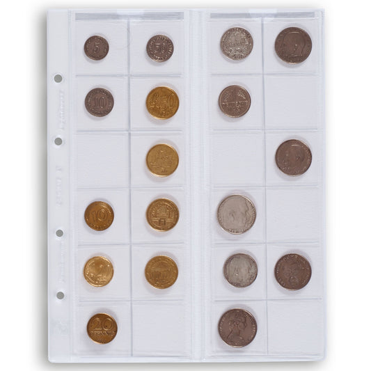 Optima Coin Sheets 34 (M24)