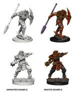 D&D Unpainted Minis Wv5 Dragonborn Male Fighter V