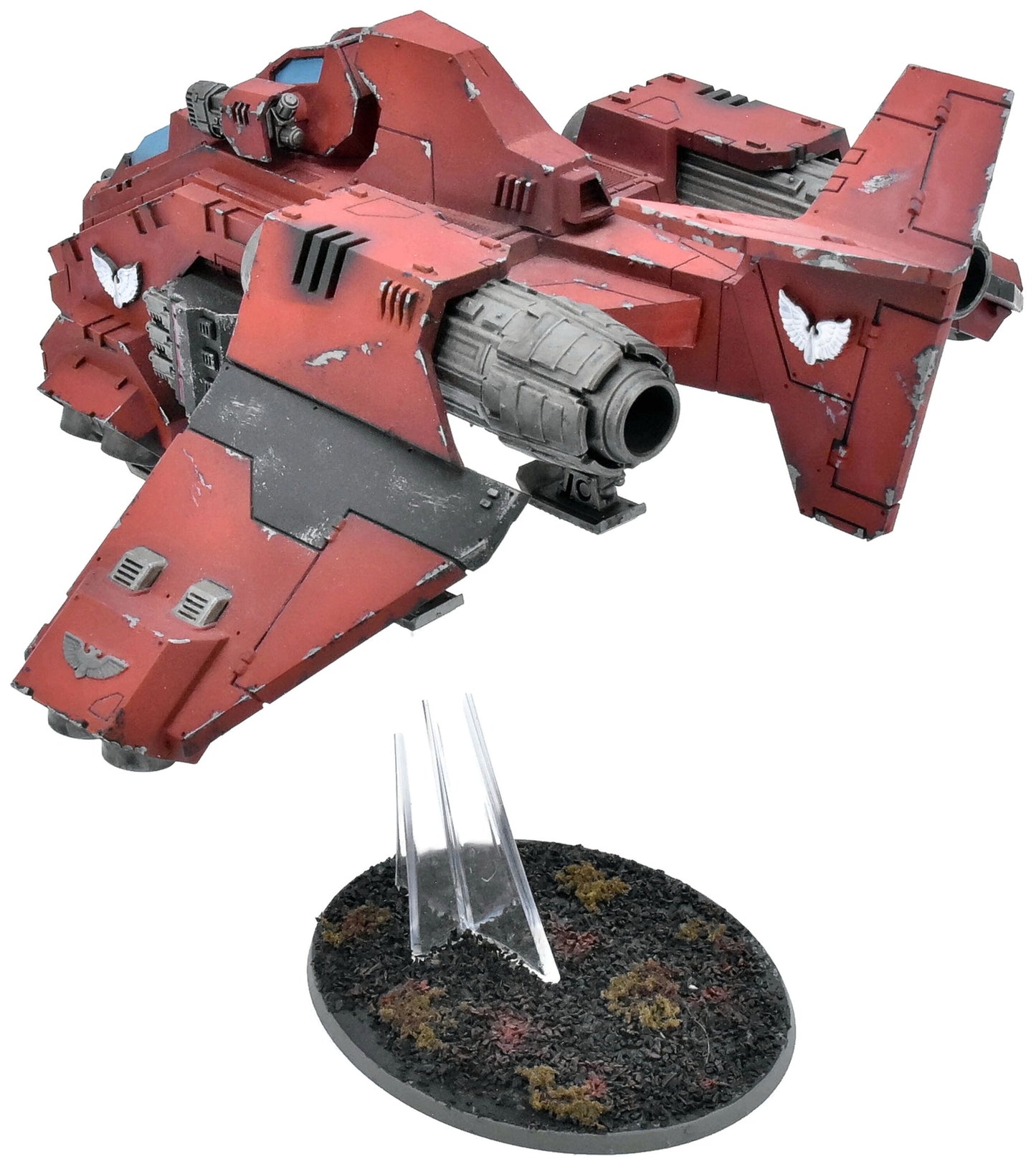 SPACE MARINES Stormraven Gunship #1 WELL PAINTED Warhammer 40K