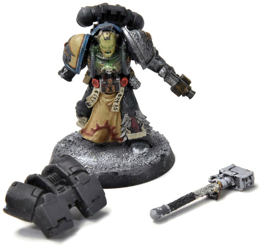 DEATHWATCH Jensus Natorian, Blood Ravens Codicer Librarian #1 need repair 40K