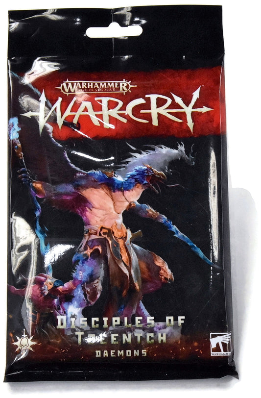 WARCRY Disciples of Tzeentch Cards Warhammer Sigmar