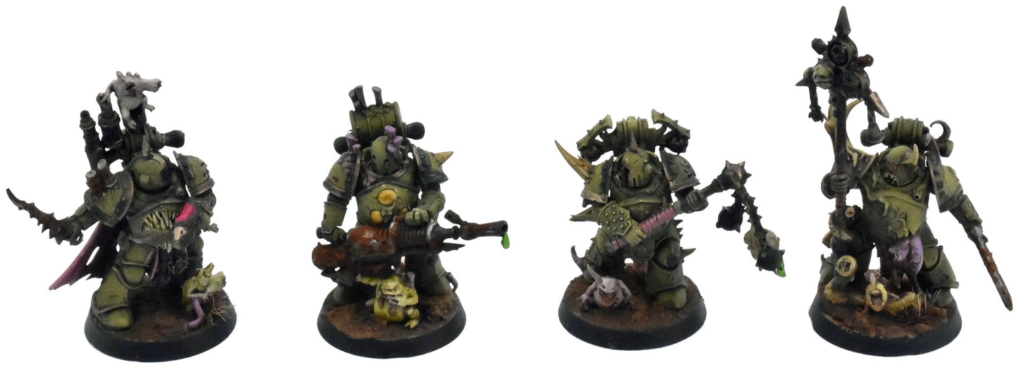 KILL TEAM 7 Plague Marines Kill Team #1 PRO PAINTED Warhammer 40K