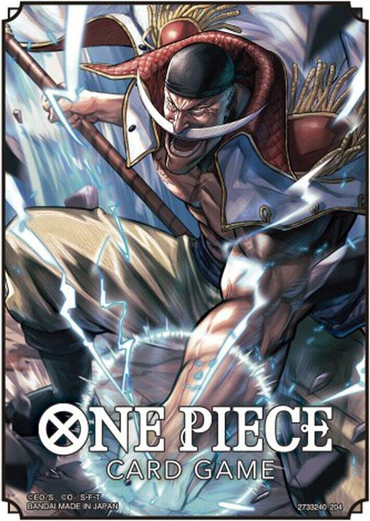 Bandai One Piece Trading Card Supplies - Deck Protectors - Whitebeard (70 Sleeves)