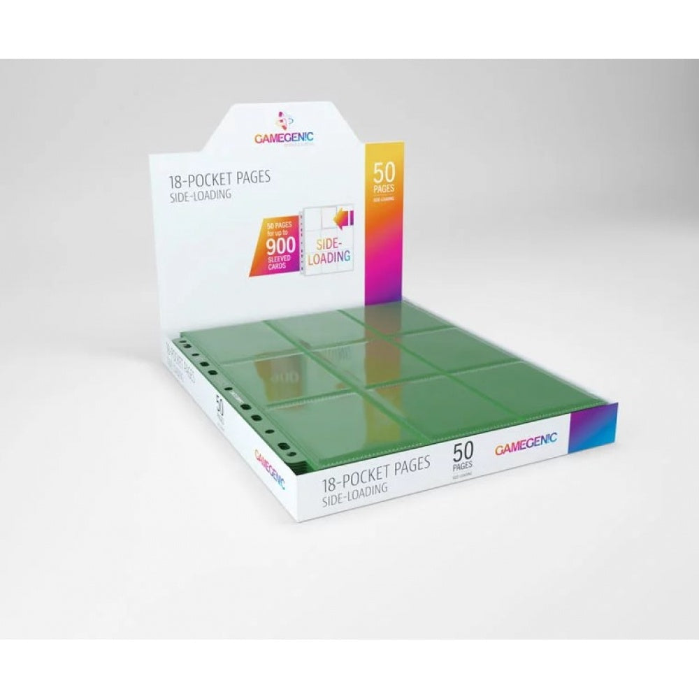 Pages - Sideloading 18-Pocket Display - Green (50)