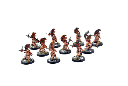 FYRESLAYERS 10 Berserkers Vulkite #4 Peint par un professionnel Warhammer Sigmar