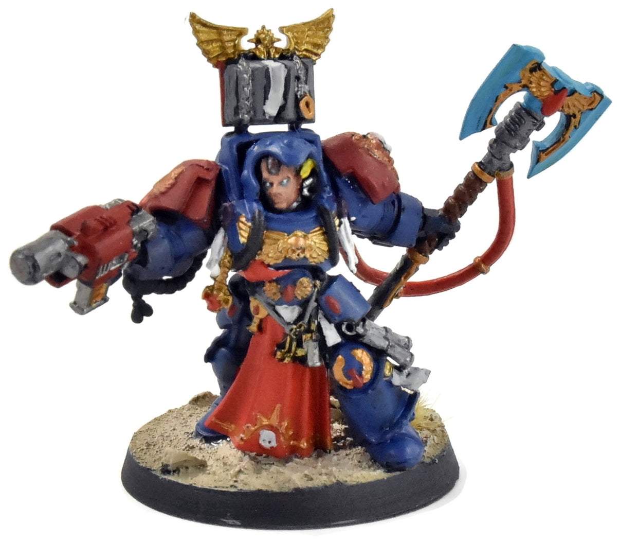 BLOOD ANGELS Chaplain in Terminator Armor #1 WELL PAINTED Warhammer 40 ...