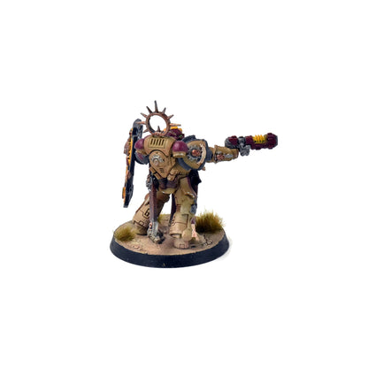 SPACE MARINES Primaris Lieutenant Indomitus #1 WELL PAINTED Warhammer 40K