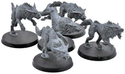 SPACE WOLVES 5 Fenrisian Wolves #7 Warhammer 40K