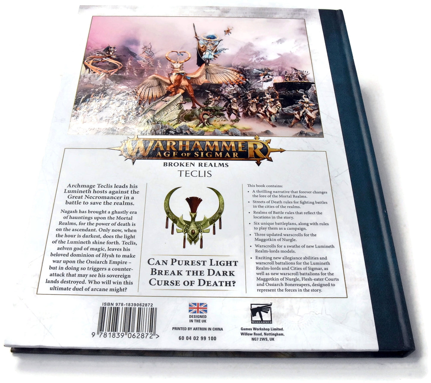 WARHAMMER AGE OF SIGMAR Broken Realms Teclis Good Condition Sigmar