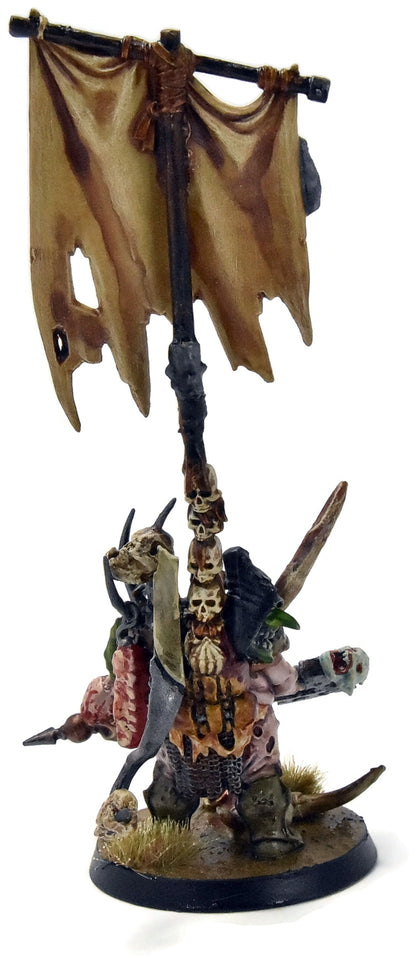 MAGGOTKIN OF NURGLE Lord of Plague #1 CONVERTED WELL PAINTED Sigmar