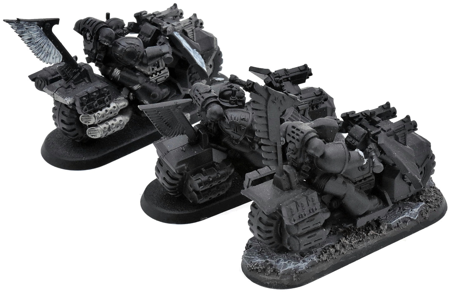 DARK ANGELS 3 Ravenwing Bike Squadron #11 Warhammer 40K