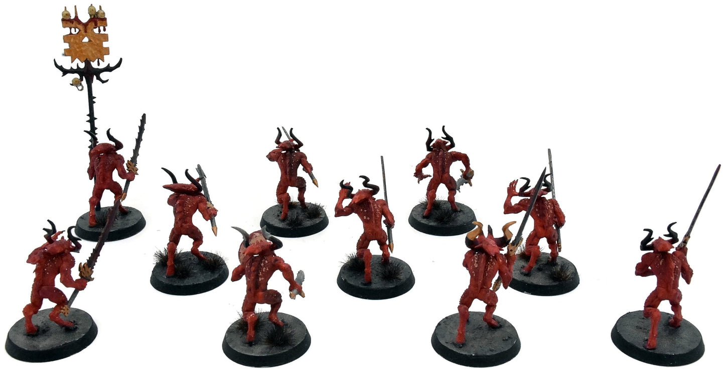 BLADES OF KHORNE 10 Bloodletters Of Khorne #2 Warhammer Sigmar