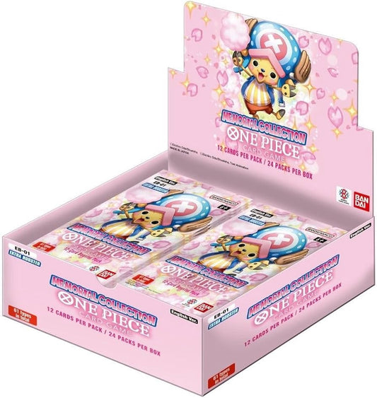 One Piece CG EB-01 Extra Booster Memorial Collection Box