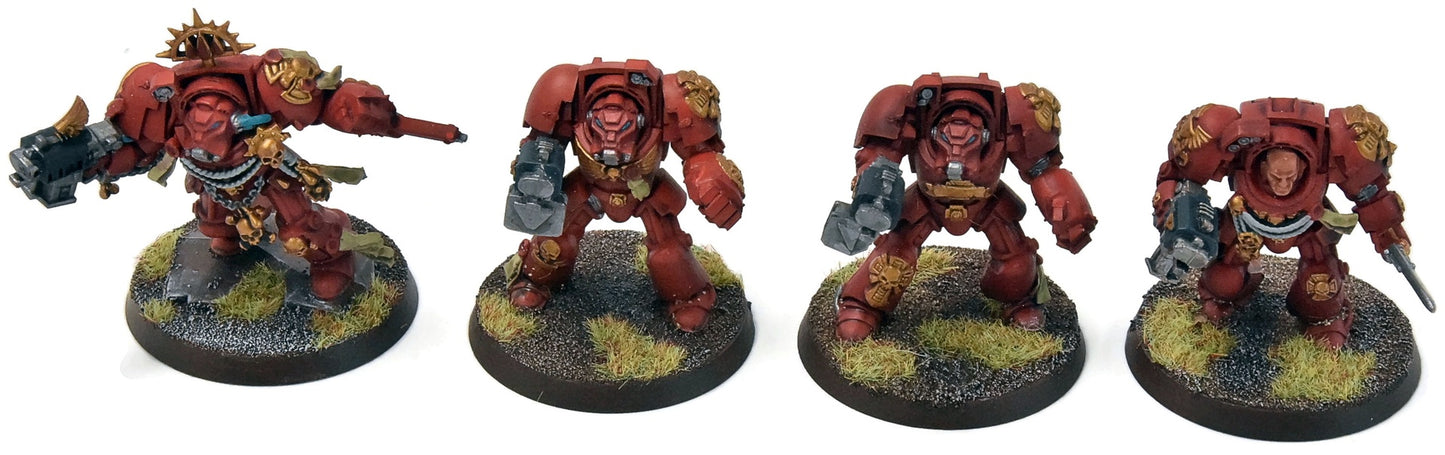 BLOOD ANGELS 7 Assault Terminator Squad #4 PRO PAINTED Terminators Space Hulk