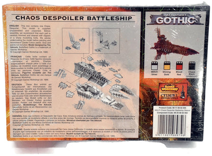 Battlefleet Gothic - Chaos Despoiler Battleship #1 Warhammer 40K Sealed