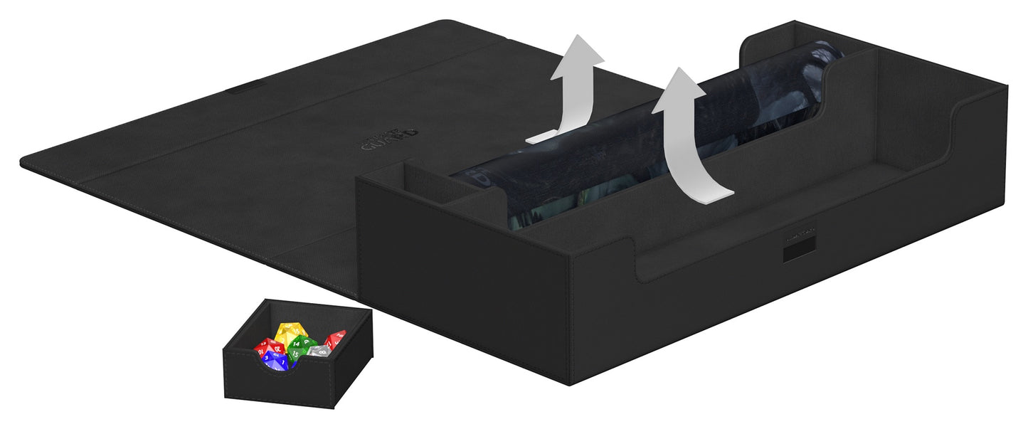 Ultimate Guard Deck Case Superhive 550+ Monocolor Black