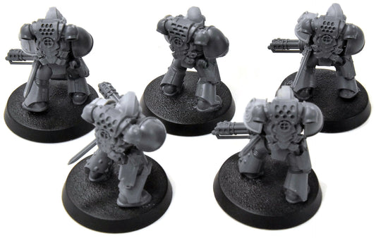 HORUS HERESY 5 Heavy Weapon Marines #3 Forge World Upgrades Warhammer 40K