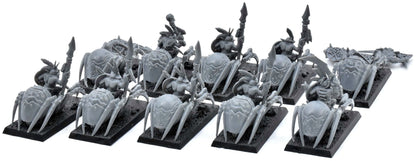 ORCS & GOBLINS 10 Grot Spider Riders #1 Warhammer Fantasy